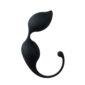 Bile Vaginale Jiggle Mouse Curved Silicon Black