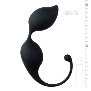 Bile Vaginale Jiggle Mouse Curved Silicon Black Bile Vaginale Jiggle Mouse Curved Silicon Black