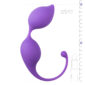 Bile Vaginale Jiggle Mouse Curved Silicon Purple
