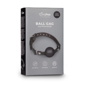 Calus De Gura EasyToys Ball Gag Large Silicone Black