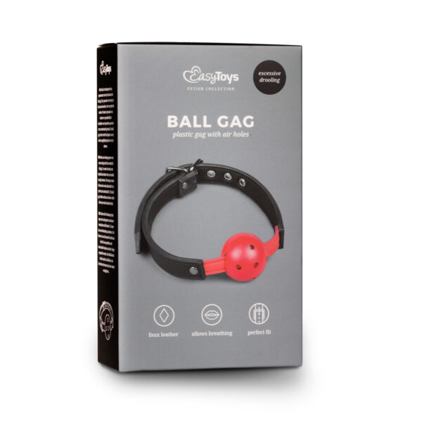 Calus De Gura EasyToys Ball Gag Red Calus De Gura EasyToys Ball Gag Red