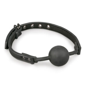 Calus De Gura EasyToys Ball Gag Small Silicone Black