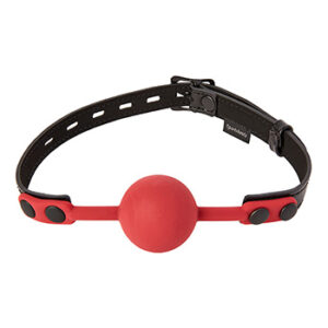 Calus De Gura Saffron Sportsheets Ball Gag Red Calus De Gura Saffron Sportsheets Ball Gag Red