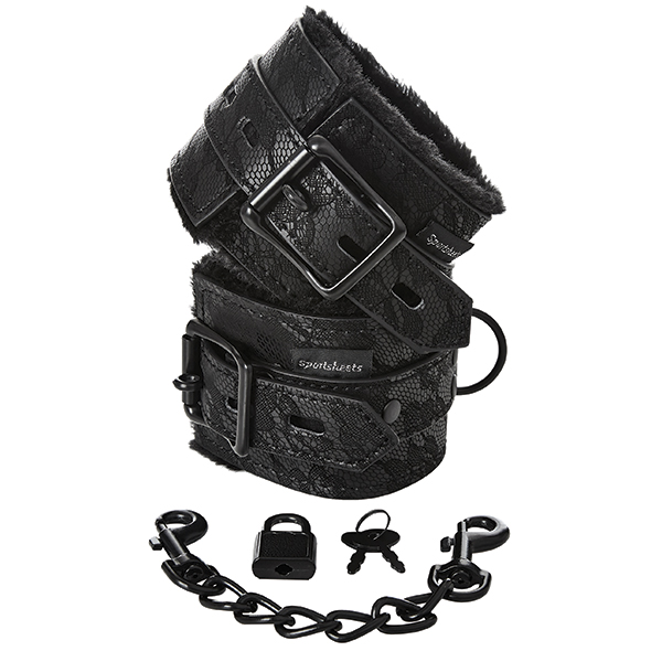 Catuse Sincerely Lace Fur Lined Handcuffs Catuse Sincerely Lace Fur Lined Handcuffs