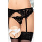 Chilot Dama Cu Portjartier Softline 3309 Black S/M