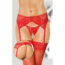 Chilot Dama Cu Portjartier Softline 3317 Red S/M