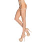 Ciorapi Leg Avenue Sheer Suspender Hose Nude One Size