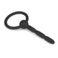 Dilatator Uretra Penis Sinner Ribbed Hollow Silicone Penis Plug