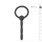 Dilatator Uretra Penis Sinner Ribbed Hollow Silicone Penis Plug