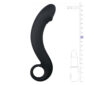 Dildo Anal ET Curved Dong Black