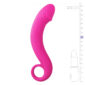 Dildo Anal ET Curved Dong Magenta