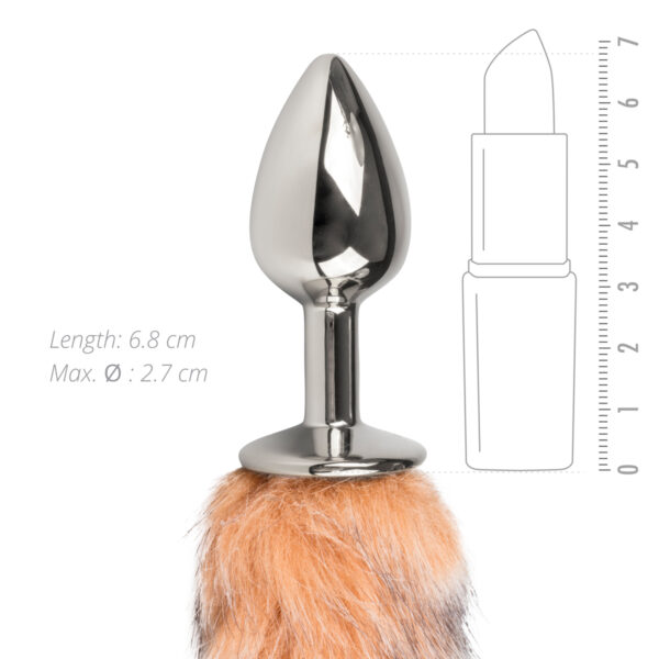 Dildo Anal Easytoys Fox Tail Metal Plug Small Dildo Anal Easytoys Fox Tail Metal Plug Small