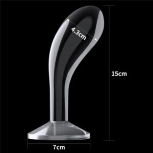 Dildo Anal Flawless Clear 6 Inch