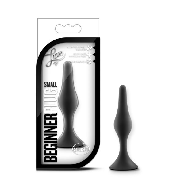 Dildo Anal Luxe Begginer Plug Small Black Dildo Anal Luxe Begginer Plug Small Black