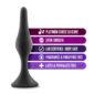 Dildo Anal Luxe Begginer Plug Small Black
