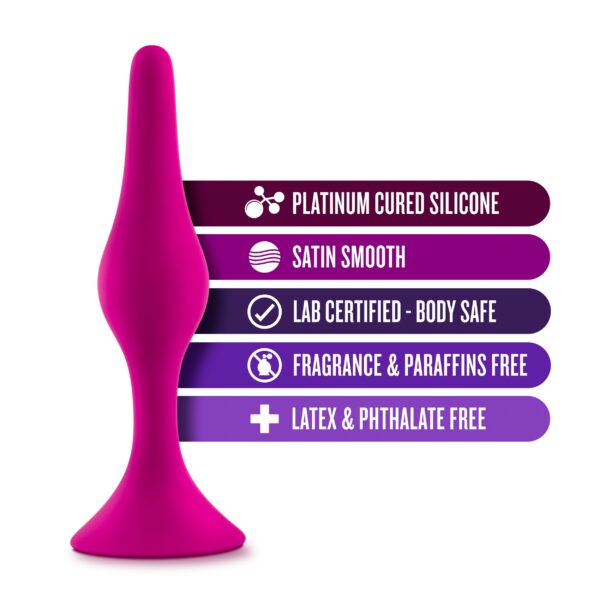 Dildo Anal Luxe Begginer Plug Small Pink Dildo Anal Luxe Begginer Plug Small Pink