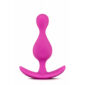 Dildo Anal Luxe Silicone Explore Fuschia