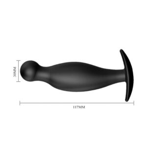 Dildo Anal Pretty Love Silicon Black