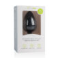 Dildo Anal Silicon ET Diamond Plug Large Black