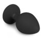 Dildo Anal Silicon ET Diamond Plug Medium Black