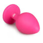 Dildo Anal Silicon ET Diamond Plug Medium Pink