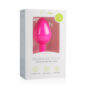 Dildo Anal Silicon ET Diamond Plug Medium Pink