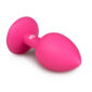 Dildo Anal Silicon ET Diamond Plug Small Pink