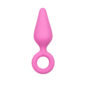 Dildo Anal Silicon ET Pointy Plug Pink Small