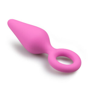 Dildo Anal Silicon ET Pointy Plug Pink Medium