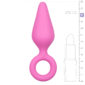 Dildo Anal Silicon ET Pointy Plug Pink Medium