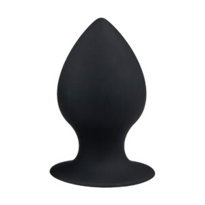 Dildo Anal Silicon ET Round Butt Plug Black Large