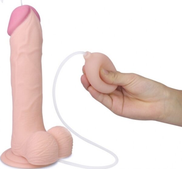 Dildo Cu Ejaculare Soft Ejaculation Cock 9 Inch With Ball Dildo Cu Ejaculare Soft Ejaculation Cock 9 Inch With Ball