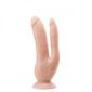Dildo Dubla Penetrare Dr Skin Double Cock Vanilla