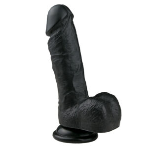 Dildo ET Realistic 17.5 CM Black