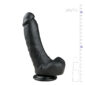 Dildo ET Realistic 20 CM Black
