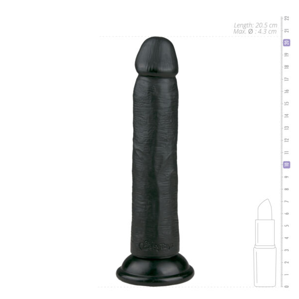 Dildo ET Realistic Veined 20.5 CM Black Dildo ET Realistic Veined 20.5 CM Black