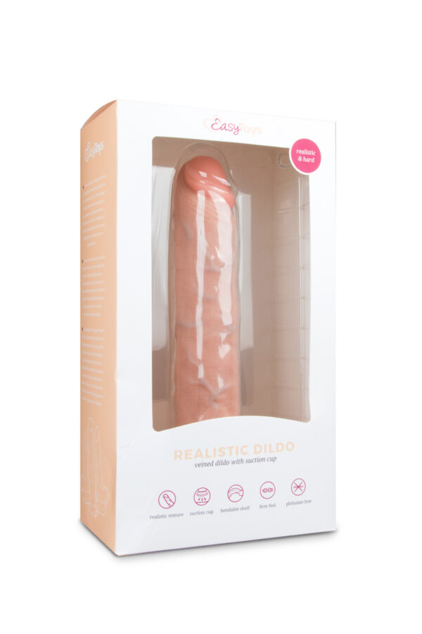 Dildo ET Realistic Veined 28.5 CM Flesh Dildo ET Realistic Veined 28.5 CM Flesh