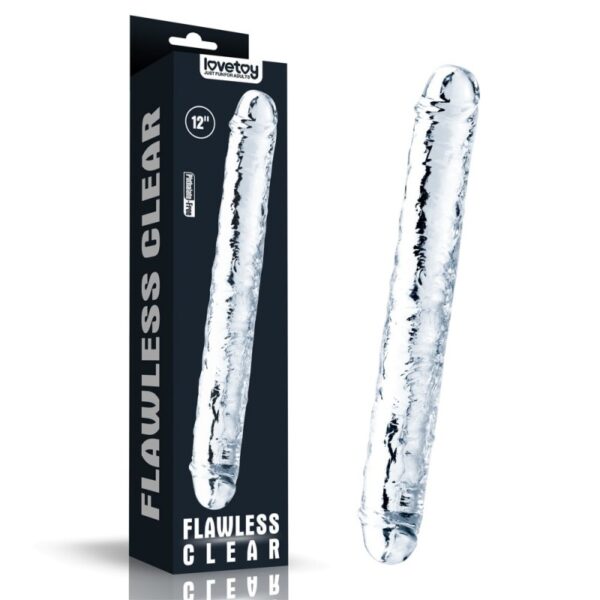 Dildo Flawless Clear Lovetoy 12 Inch Dildo Flawless Clear Lovetoy 12 Inch