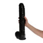 Dildo Gigant Italian Cock 15.5 Inch Black