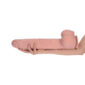 Dildo Gigant Italian Cock 15.5 Inch Flesh