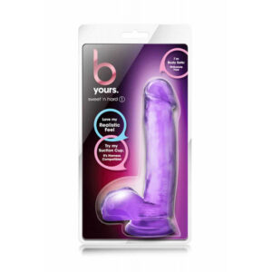 Dildo Realistic B Yours Purple