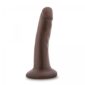 Dildo Dr Skin 5.5 Inch Chocolate