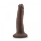 Dildo Dr Skin 5.5 Inch Chocolate