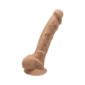 Dildo Silexd Premium Silicon Dual Density Caramel 17.5 CM