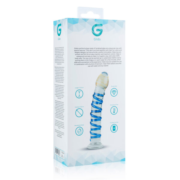 Dildo Sticla Gildo Clear Glass No 01 Dildo Sticla Gildo Clear Glass No 01