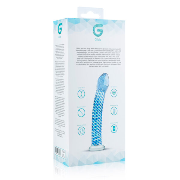 Dildo Sticla Gildo Clear Glass No 05 Dildo Sticla Gildo Clear Glass No 05
