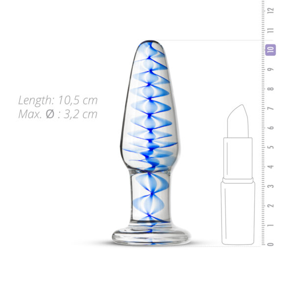 Dildo Sticla Gildo Clear Glass Butt Plug No 23 Dildo Sticla Gildo Clear Glass Butt Plug No 23