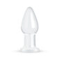 Dildo Sticla Gildo Clear Glass Butt Plug No 24