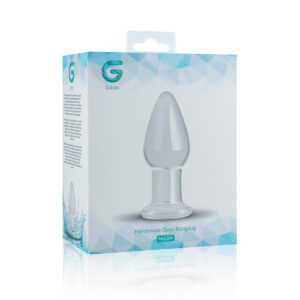 Dildo Sticla Gildo Clear Glass Butt Plug No 24
