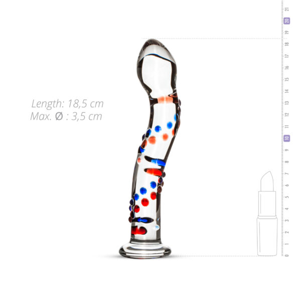 Dildo Sticla Gildo Clear Glass No 03 Dildo Sticla Gildo Clear Glass No 03
